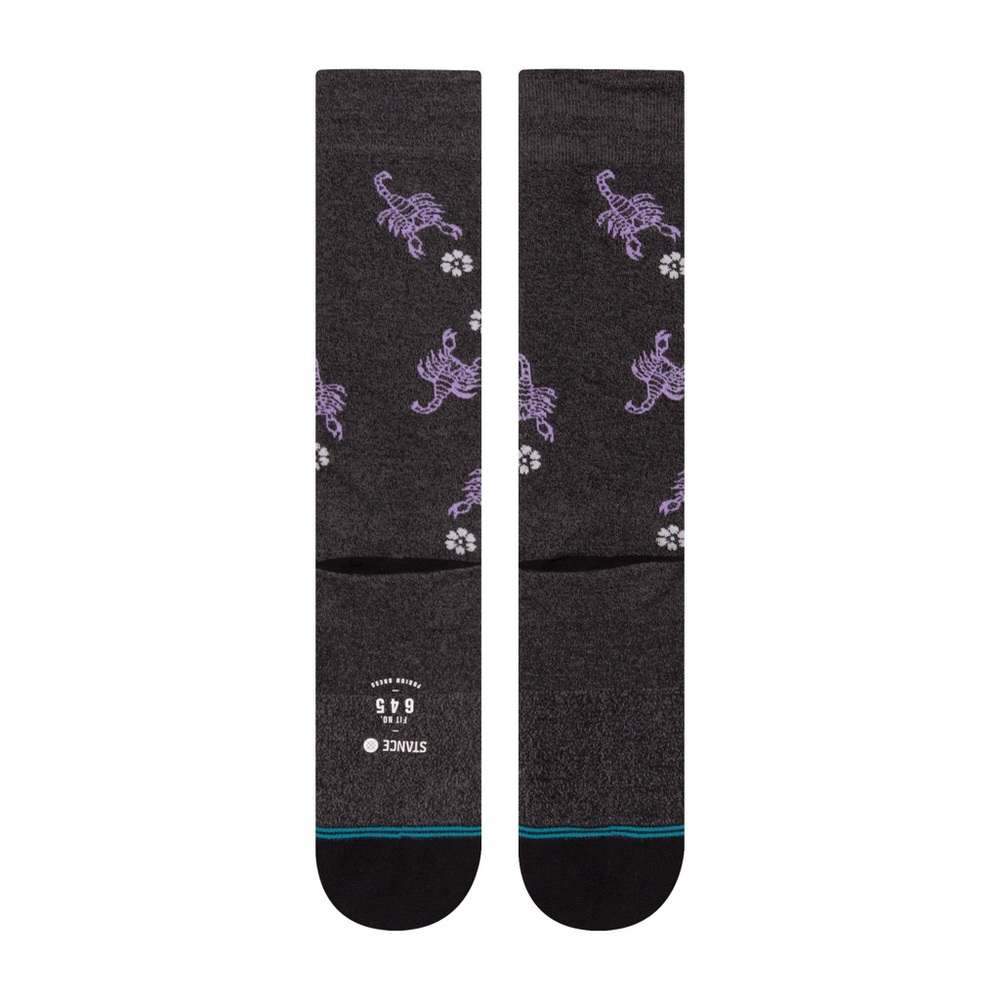 Stance JOSHUA DRESS Socks Black Large 9-12 - Picture 3 of 3
